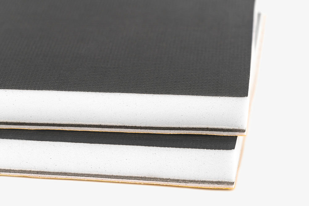 ResoNix Guardian close up. Automotive, marine, commercial, and industrial sound absorber, noise barrier, and thermal insulator.