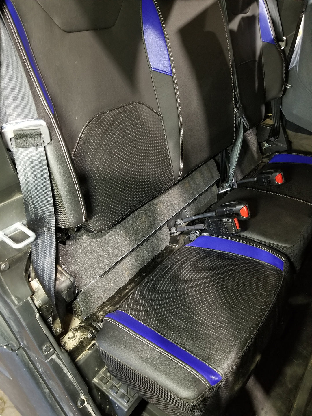 ResoNix Sound Solutions Barrier Sound deadening and noise barrier material installed onto the interior firewall of a Polaris Xpedition to reduce sound from the engine