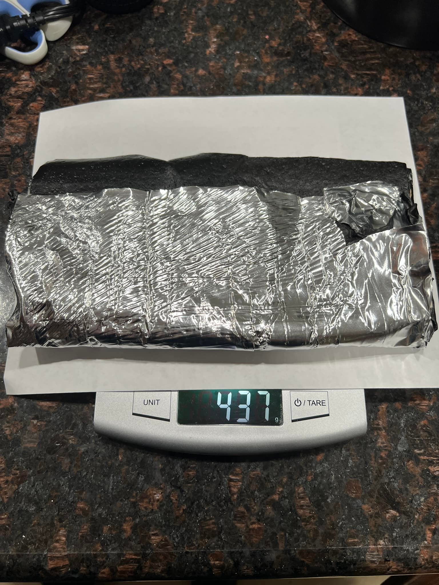 Noico sound deadener on scale