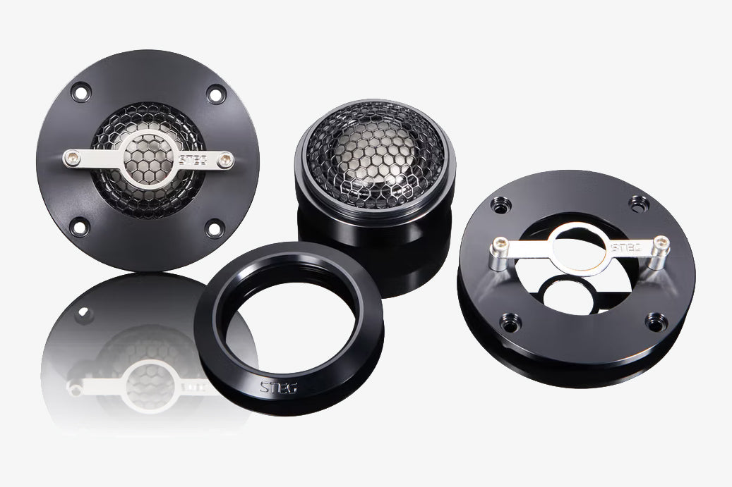Steg Master Stroke MSS1M 1" tweeter with installation hardware