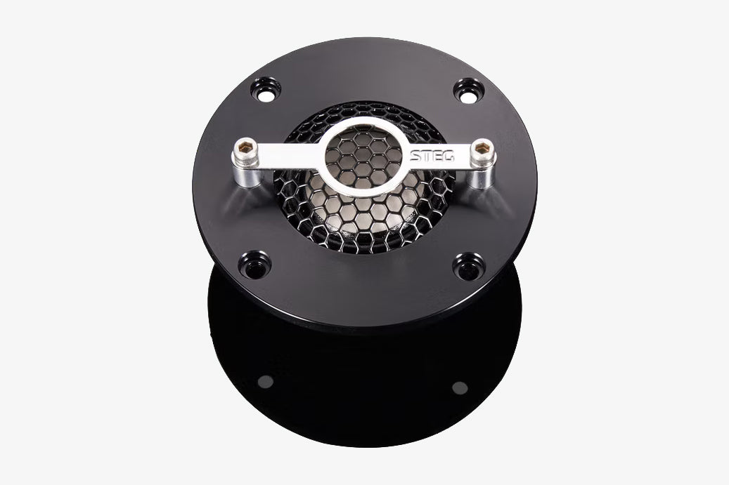 Steg Master Stroke MSS1M 1" tweeter with installation hardware installed