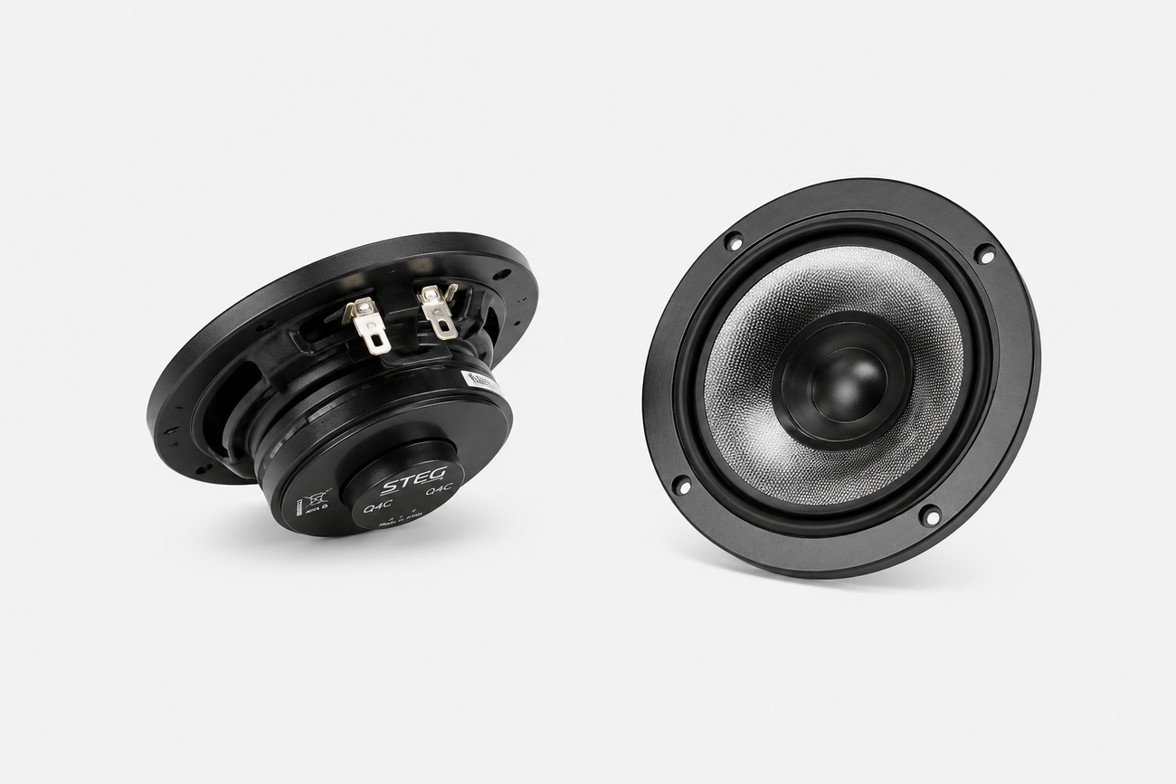 Steg Q4C Concentric Coaxial Speaker - Pair