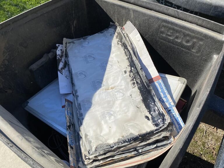 knu konceptz sound deadener melted