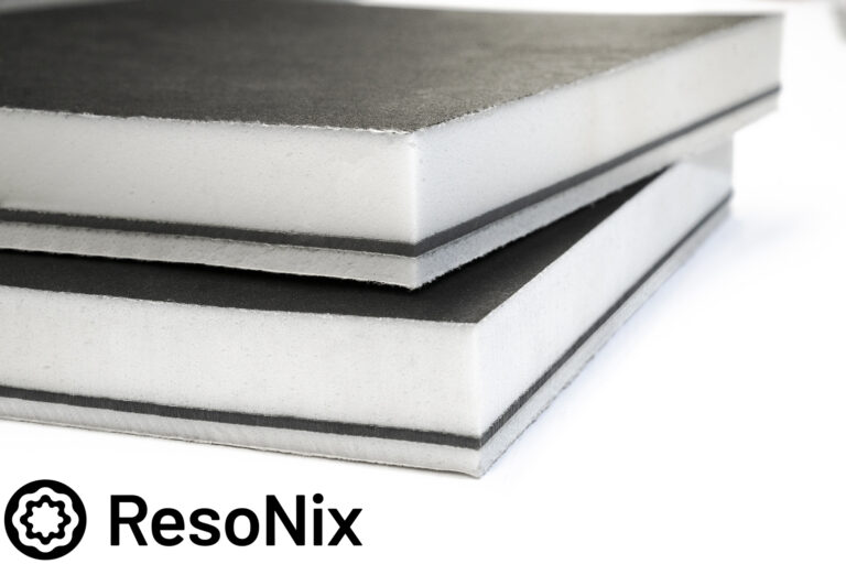 ResoNix Sound Solutions Guardian Hydrophobic Melamine Mass Loaded Vinyl Adhesive Absorption Barrier Product