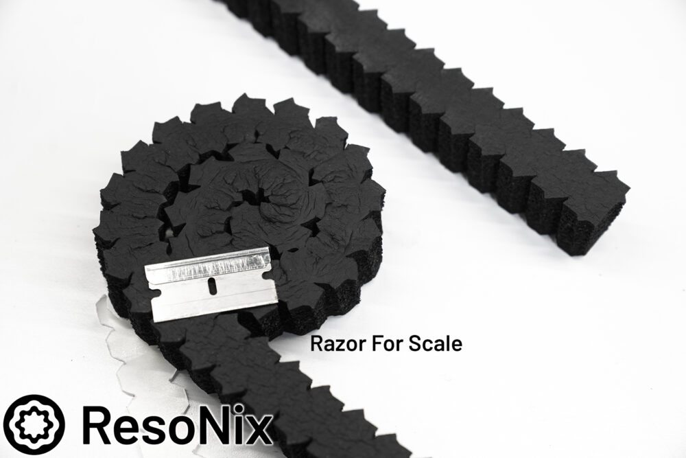 ResoNix Sound Solutions Speaker To Panel Coupling Strips Foam Speaker Ring