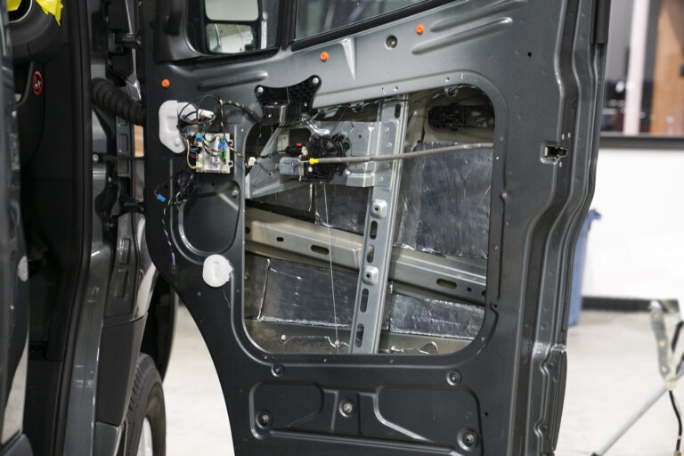 Mercedes Sprinter Sound System Audio Upgrade Outlanding Conversion Vehicle