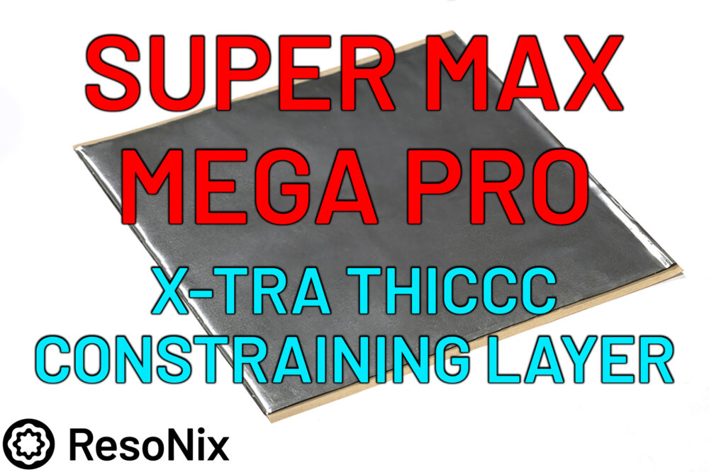 ResoNix Sound Solutions Super Max Mega Pro CLD Squares Sound Deadener