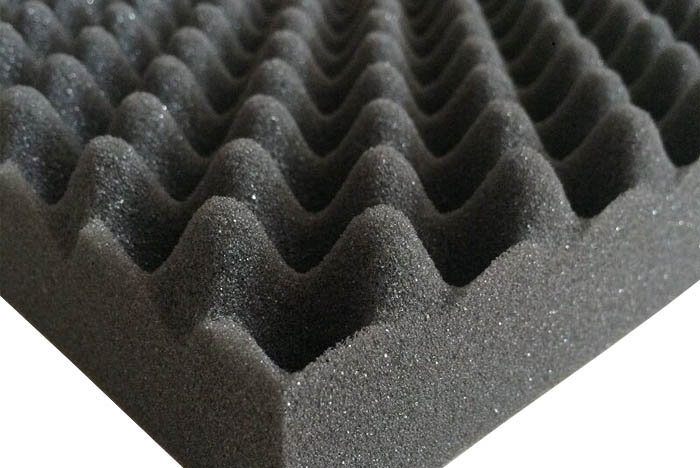 ResoNix Sound Solutions Egg Crate Convoluted Acoustic Open Cell Foam sound absorber for cars