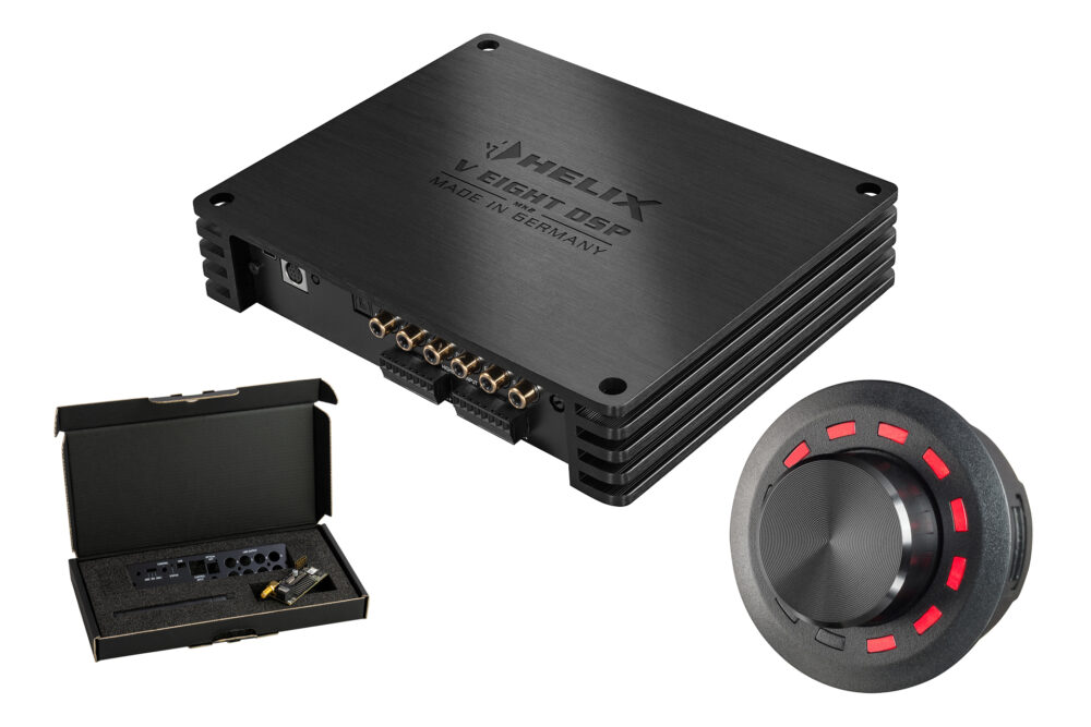 Audiotec Fischer Helix V Eight Mk2 Helix Conductor Helix HEC Bluetooth HD DSP Amplifier