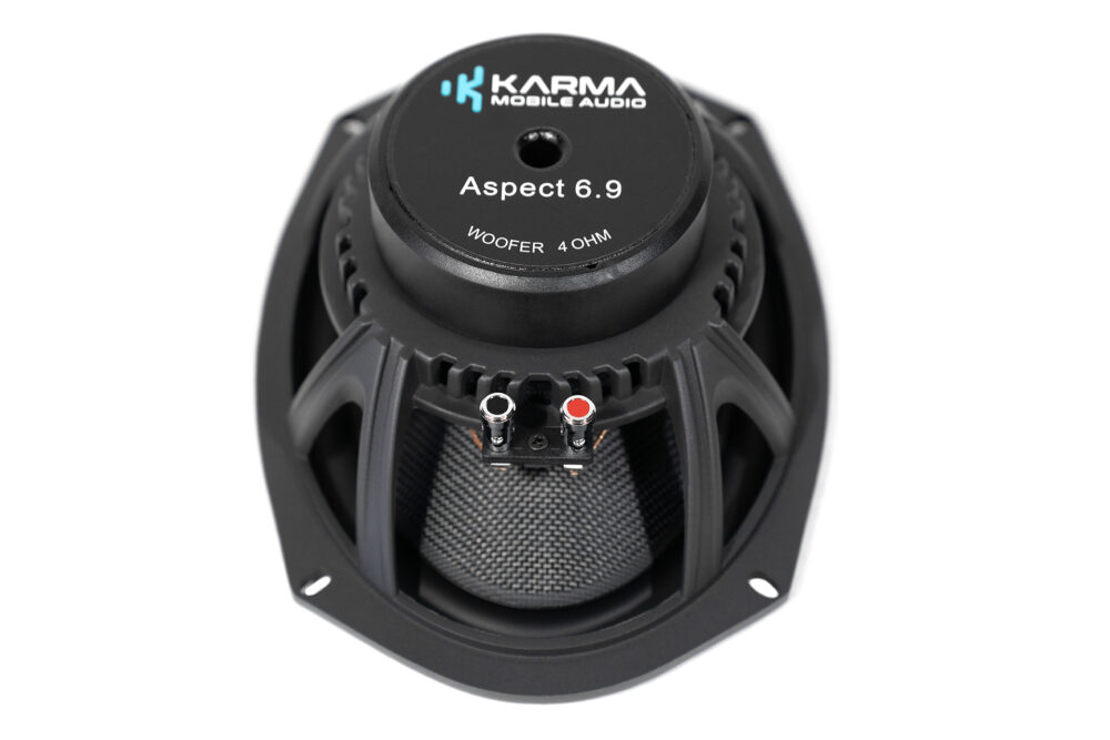 Karma Mobile Audio Aspect 6.9 6x9 Midbass Terminals & Magnet ResoNix Sound Solutions 1080