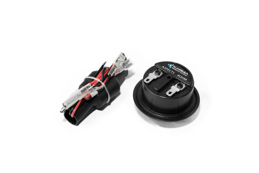 Karma Mobile Audio Aspect 6.1 Component Set Tweeter With Crossover ResoNix Sound Solutions 1080