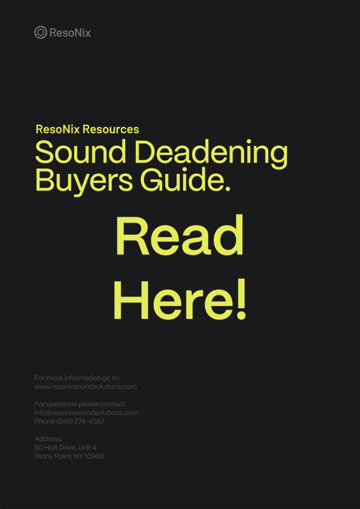 Click Here for the ResoNix Sound Solutions Buyers Guide