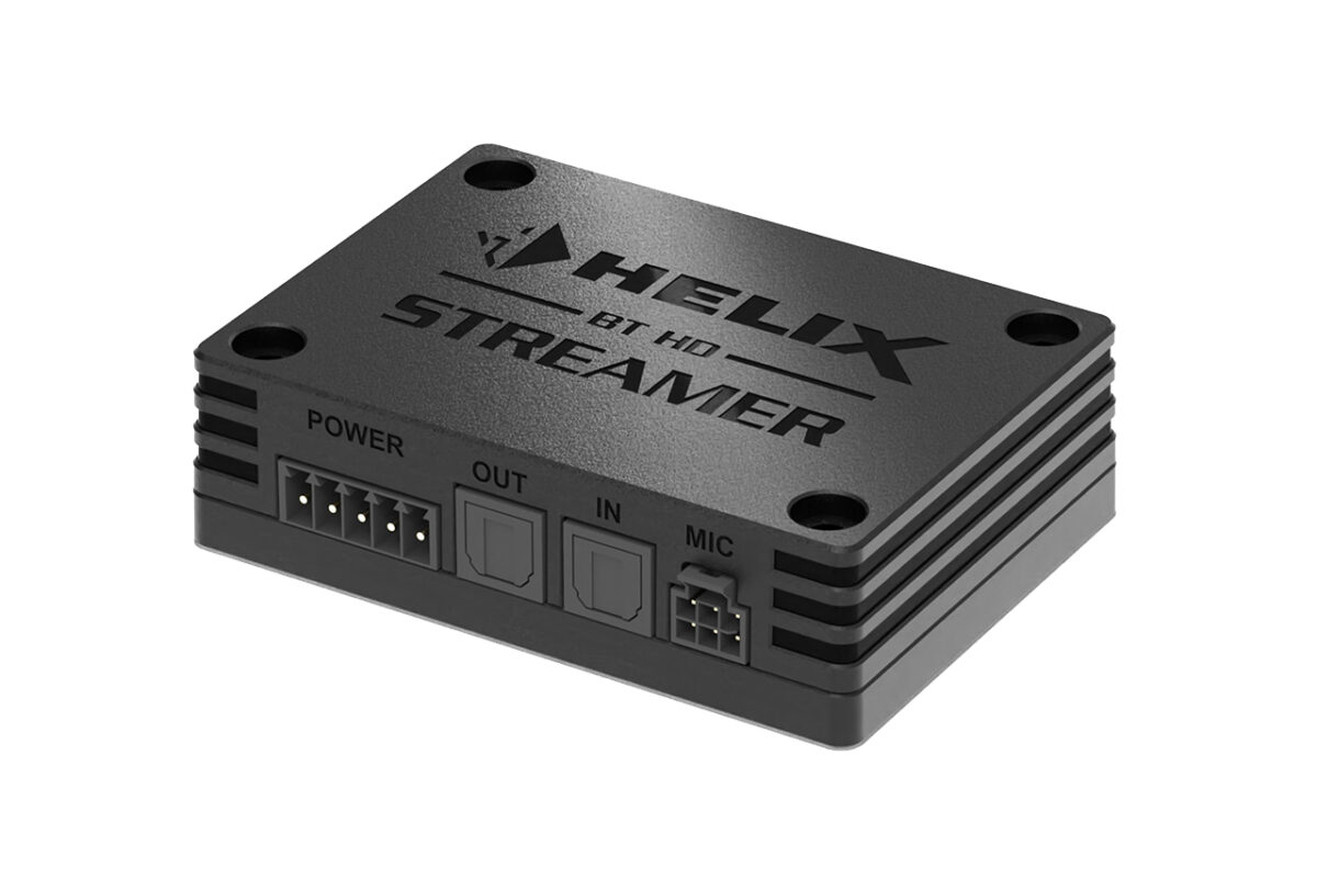 Helix BT Streamer bluetooth optical digital output for car audio system