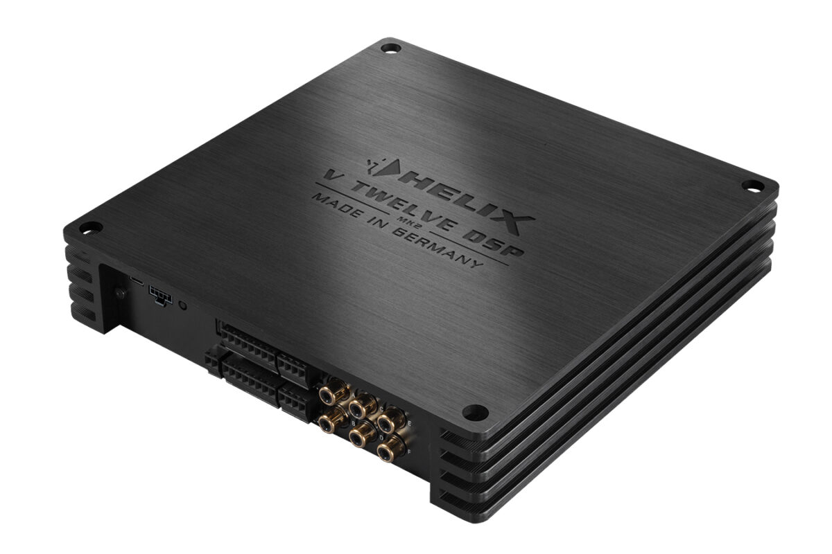 Helix V Twelve Mk2 DSP Amplifier for car audio integration and tuning
