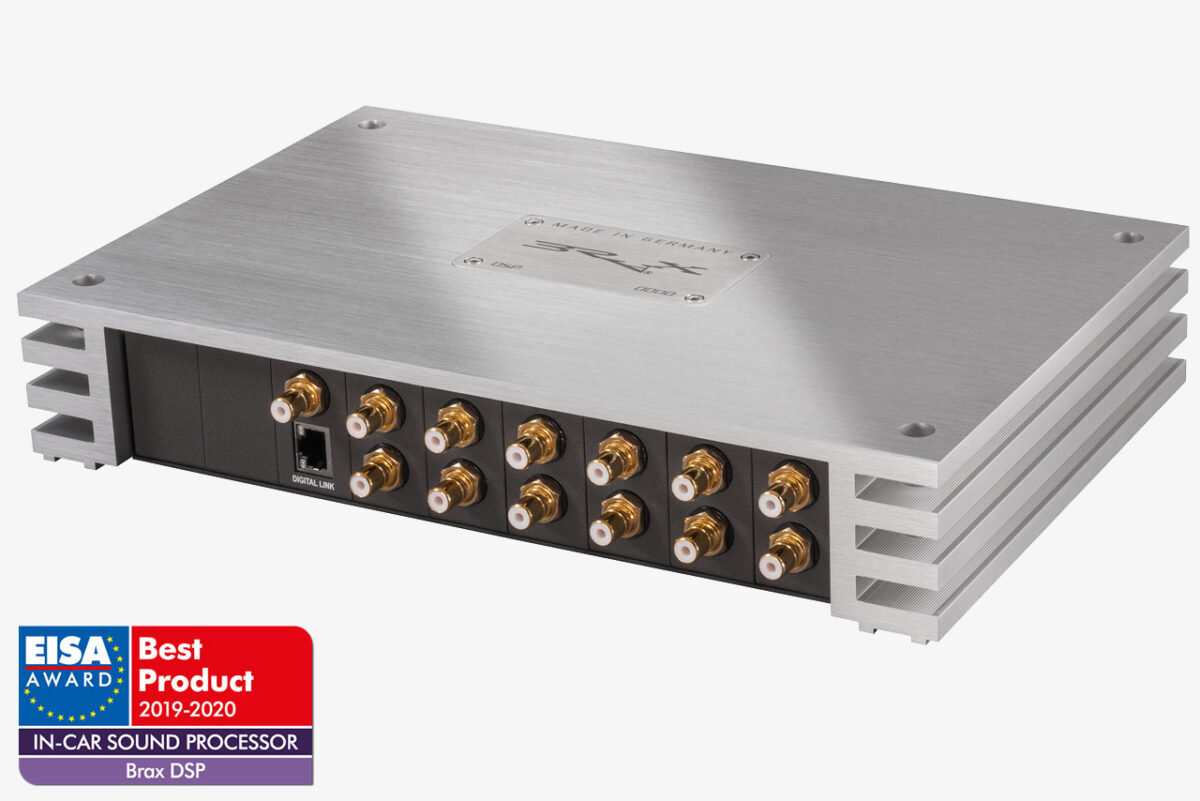 Audiotec Fischer Silver Brax DSP 12 Channel Digital Signal Processor EISA Award Best In Car Sound Processor