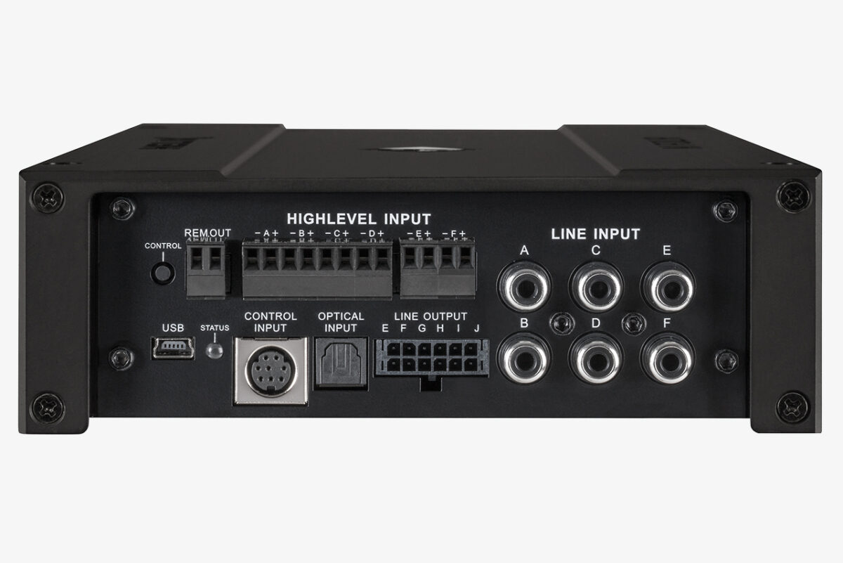 Audiotec Fischer Helix M Four DSP Amplifier Inputs