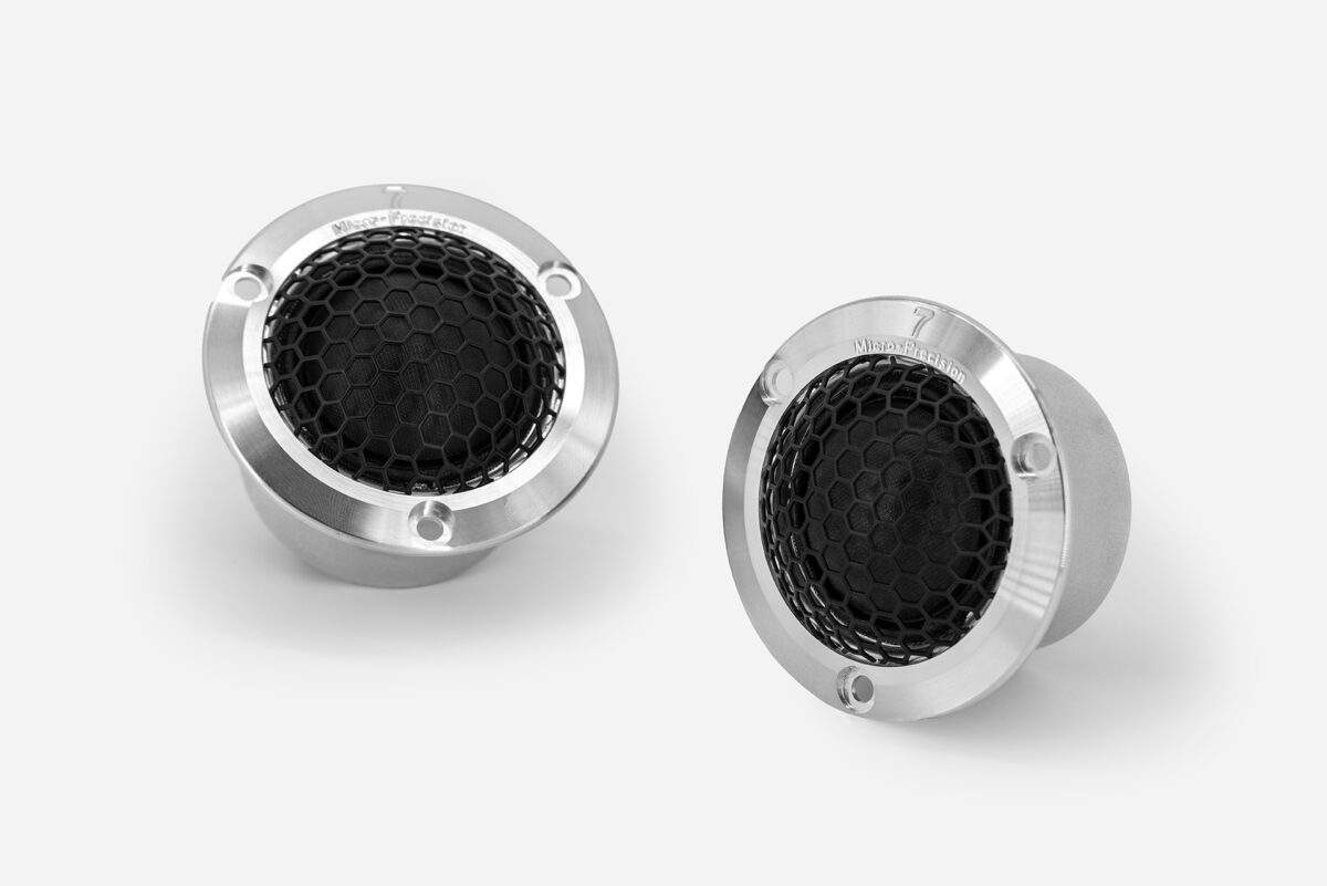 Micro Precision 7-Series 7.28 MkIV Tweeter Silver Pair