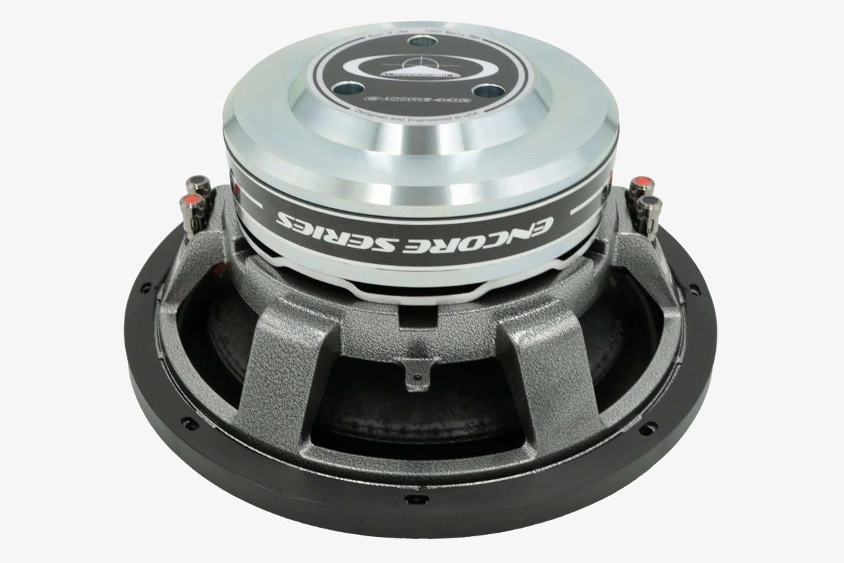 Audiomobile Encore 4415 15 inch Subwoofer bottom angled